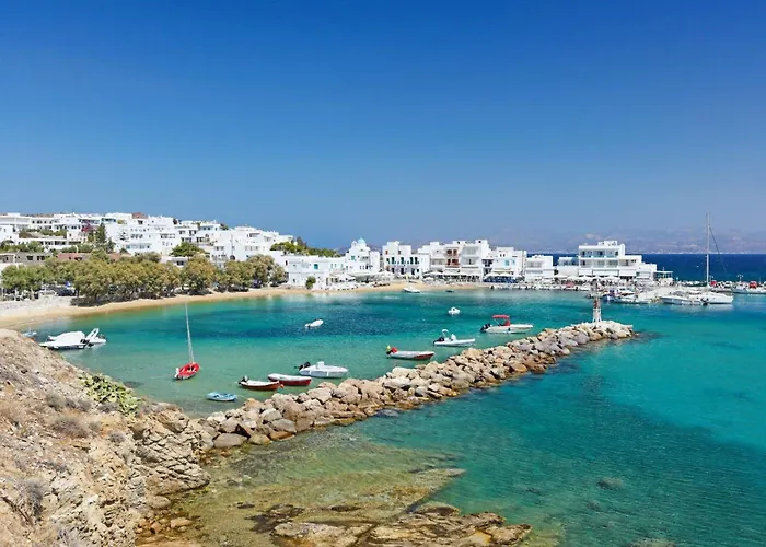 Dolce Waterfront Villa, Logaras, Paros Piso Livadi